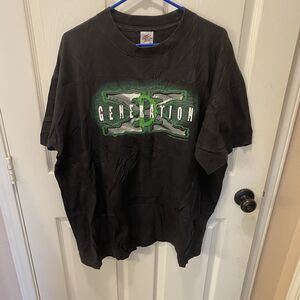 Vintage 1998 WWF Degeneration-X  Break It Down 2 Sided Men’s Shirt Size XL EUC